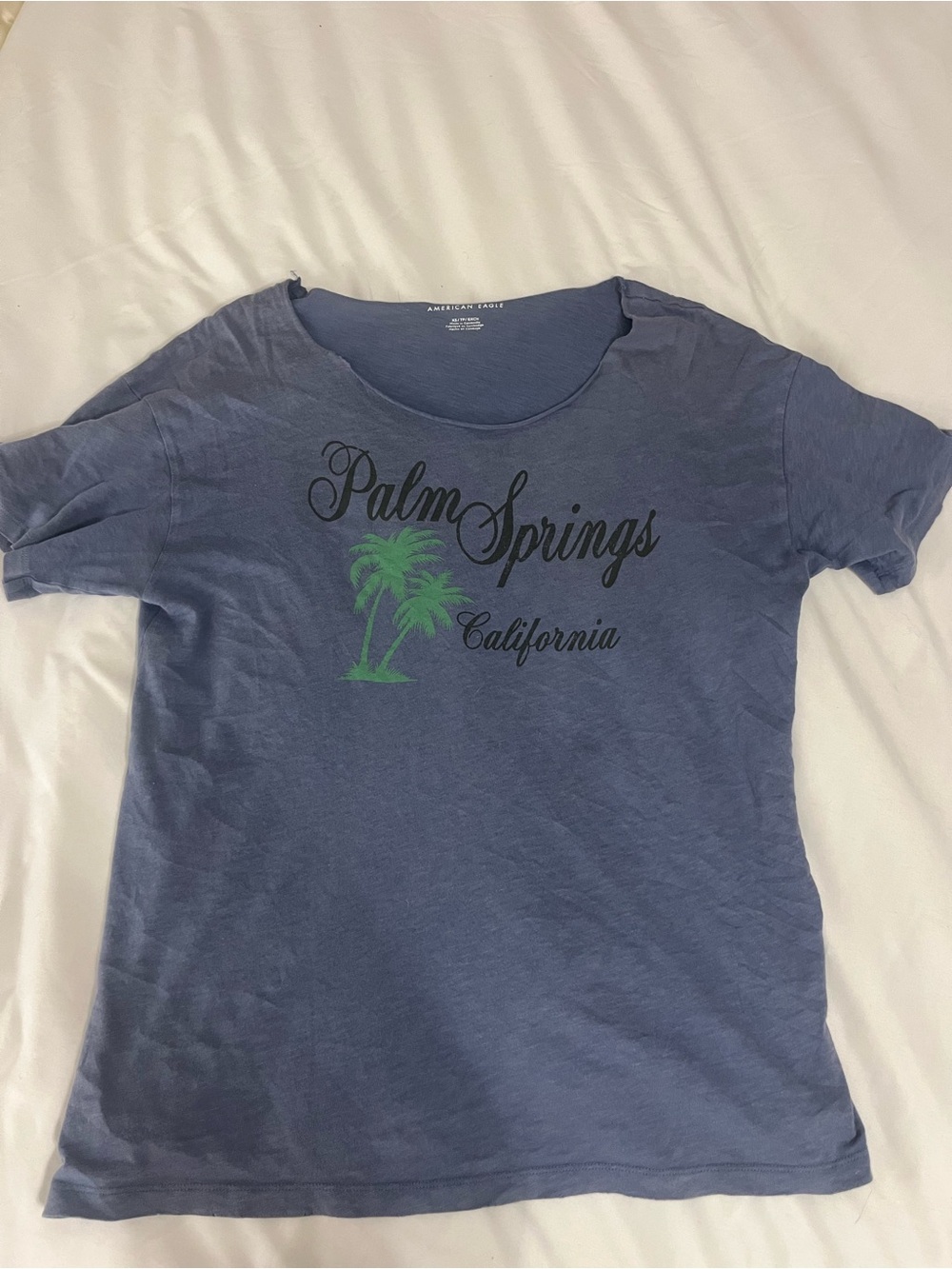American Eagle Oversized off the shoulder tee